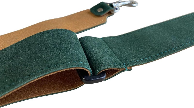 MoonEmbassy Banjo strap with Leather Ends and Metal Clips,2" Wide,Adjustable - Image 4